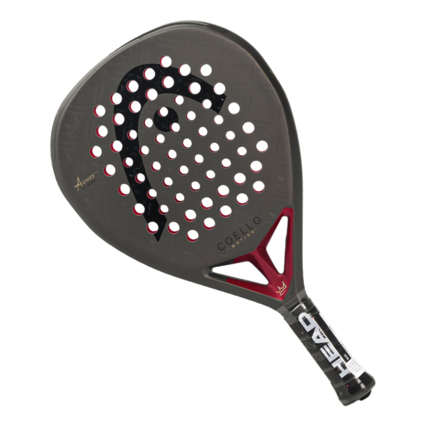 RAQUETE PADEL ARTURO COELLO MOTION NEW PRETO/CINZA 
