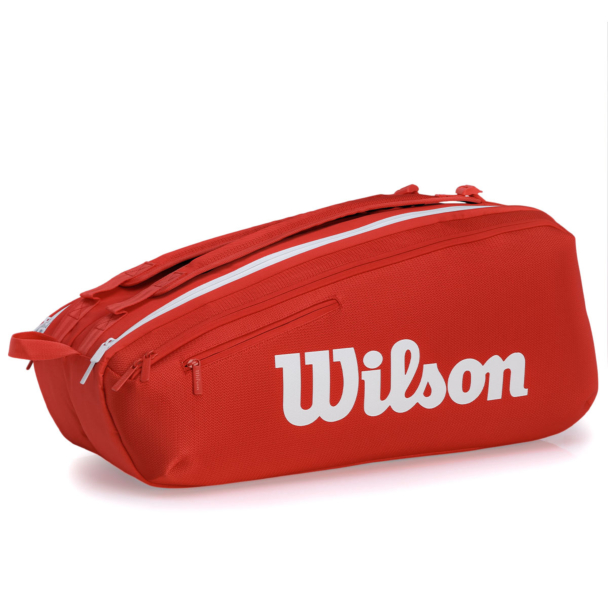 RAQUETEIRA WILSON SUPER TOUR WILSON RED 9PK