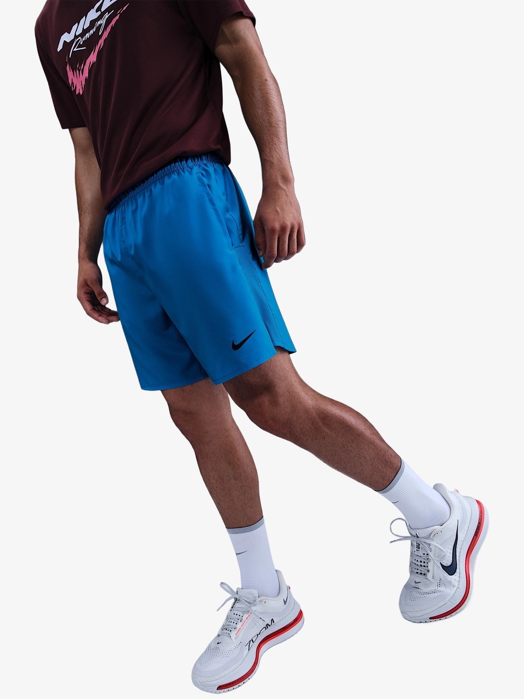 SHORT NIKE CHALLENGER AZUL CLARO 5"