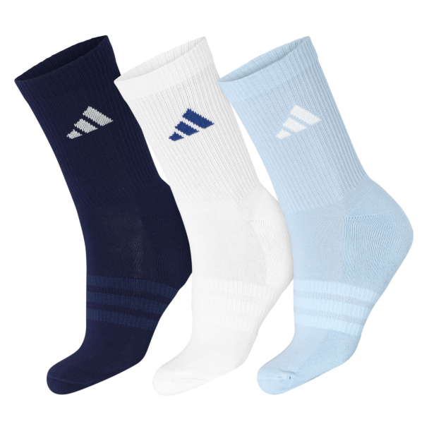 Meia adidas Cano Alto Cushioned Crew x3