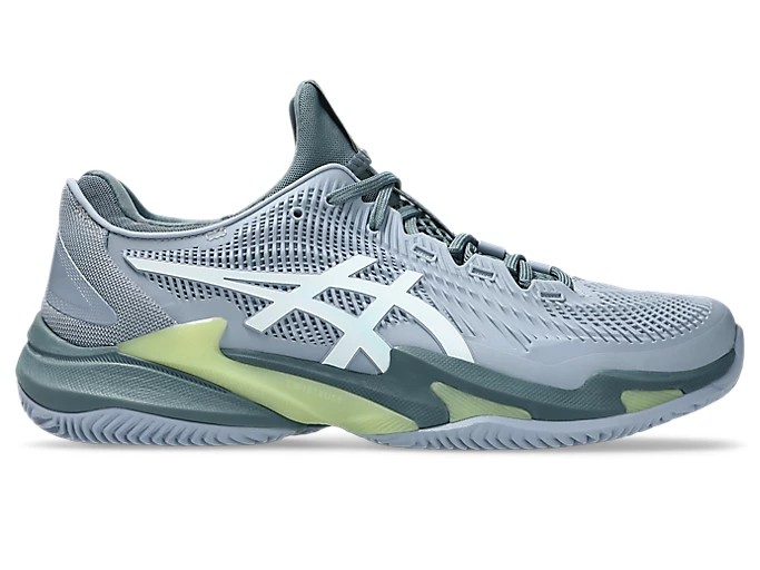 TENIS ASICS COURT FF 3 CLAY CINZA/VERDE