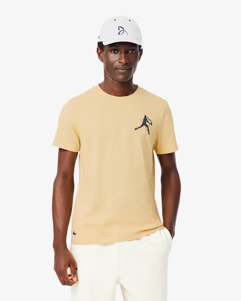CONJUNTO LACOSTE DJOKOVIC MASCULINO AMARELO