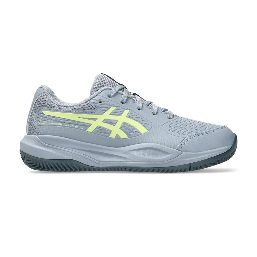 TENIS ASICS GEL-RESOLUTION X GS CLAY CINZA/VERDE