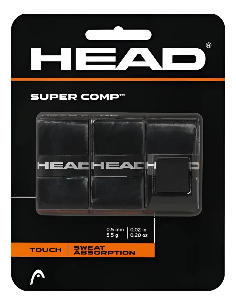 GRIP HEAD SUPER COMP PT x3