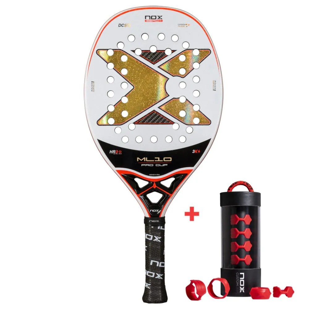 Raquete de Beach Tennis Nox ML10 2025 - Miguel Lamperti
