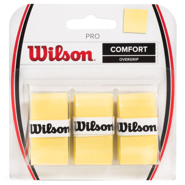 GRIP WILSON PRO AMARELO x3