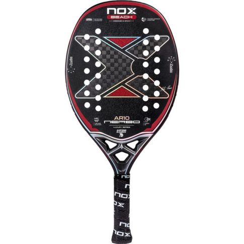 Raquete Beach Tennis Nox Ar10 Nerbo Carbono 12 k