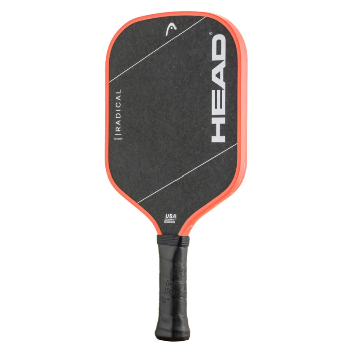 RAQUETE HEAD PICKLEBALL RADICAL TEAM 15 NEW PRETO/LARANJA 
