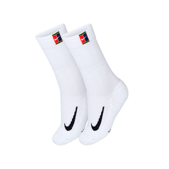 Meia Nike Court Dri-FIT Branca 2X