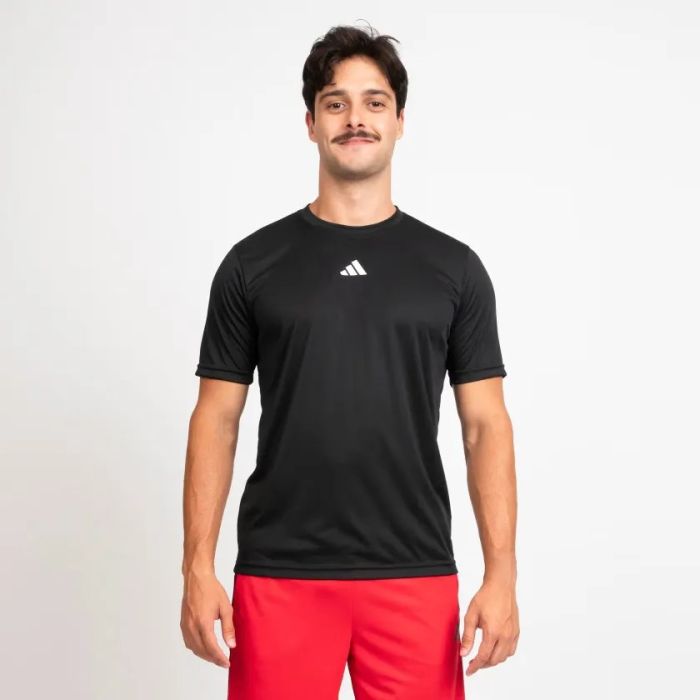 CAMISETA ADIDAS PRETA TREINO BASE