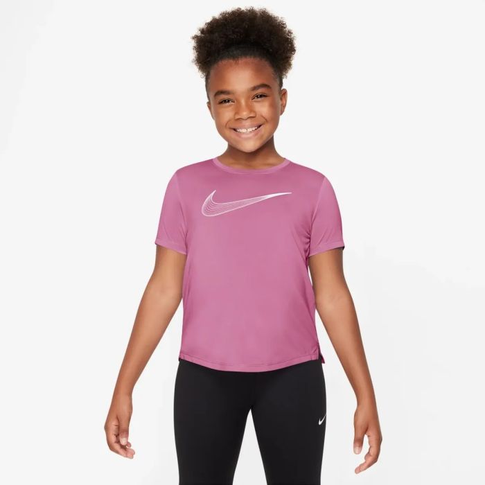 CAMISETA NIKE ROSA KIDS MC DF