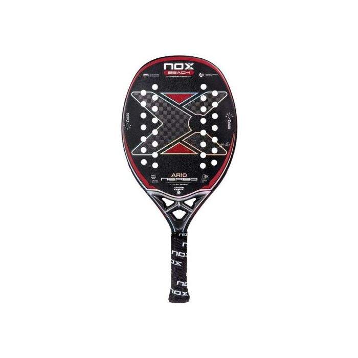 Raquete Beach Tennis Nox Ar10 Nerbo Carbono 12 k