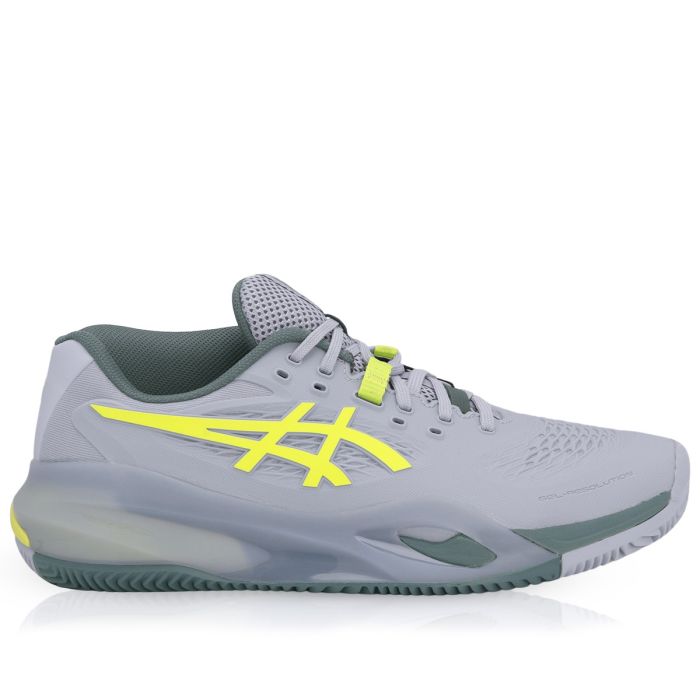 TENIS ASICS GEL-RESOLUTION X CLAY CINZA/VERDE