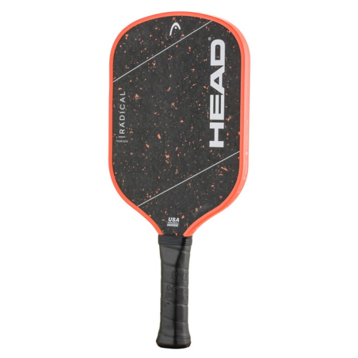RAQUETE HEAD PICKLEBALL RADICAL TOUR EX15 NEW PRETO/LARANJA