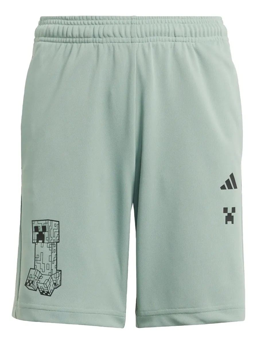 SHORT ADIDAS VERDE MINECRAFT